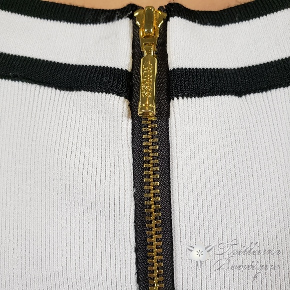 Guess Women's Sweater Fit n' Flare Striped Dress S - Picture 7 of 7